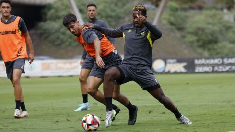 Entrenamiento de Las Palmas