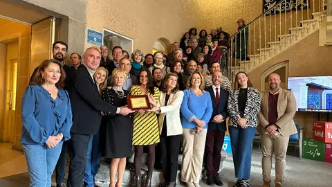 Día del Voluntariado Fundación Caja Rural Segovia, homenajeada