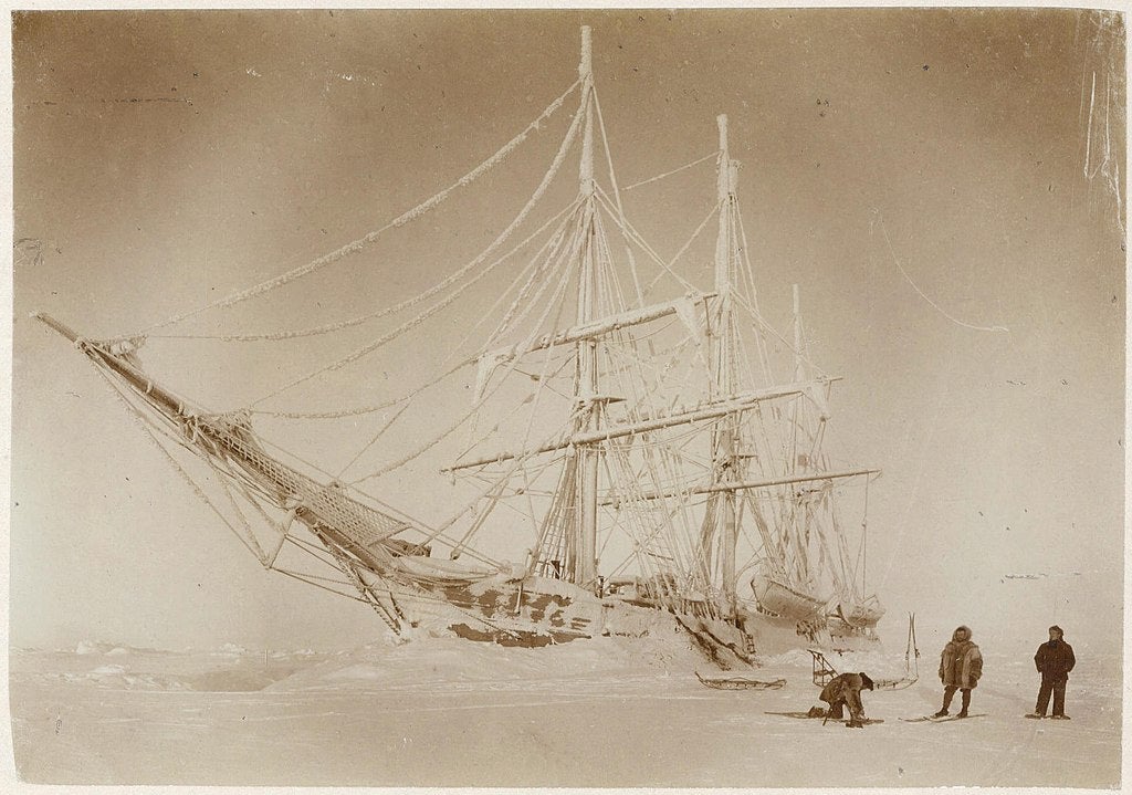 La expedición antártica del Bélgica: el primer "manicomio" en invernar en la Antártida La expedición antártica del Bélgica: el primer "manicomio" en invernar en la Antártida