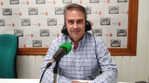 Vicente Cruz, presidente de la Asociaci&oacute;n J&oacute;venes Amigos del Vino