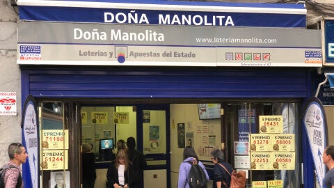 Por qu&eacute; Do&ntilde;a Manolita es la administraci&oacute;n que m&aacute;s premios vende