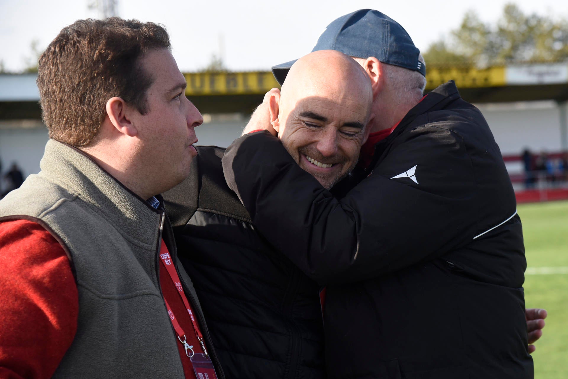 Dani Martínez, entrenador del Barbastro: "Ha sido una cosa histórica, un día muy bonito" Dani Martínez, entrenador del Barbastro: "Ha sido una cosa histórica, un día muy bonito"