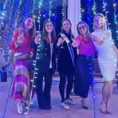 Fiesta del encendido de Navidad en el RCNT con sus 'Sirenas' como protagonistas