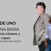 Más de uno Marta Llinares y Raquel López