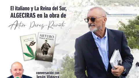 Pérez Reverte en Algeciras Cartel del evento de Pérez Reverte en Algeciras