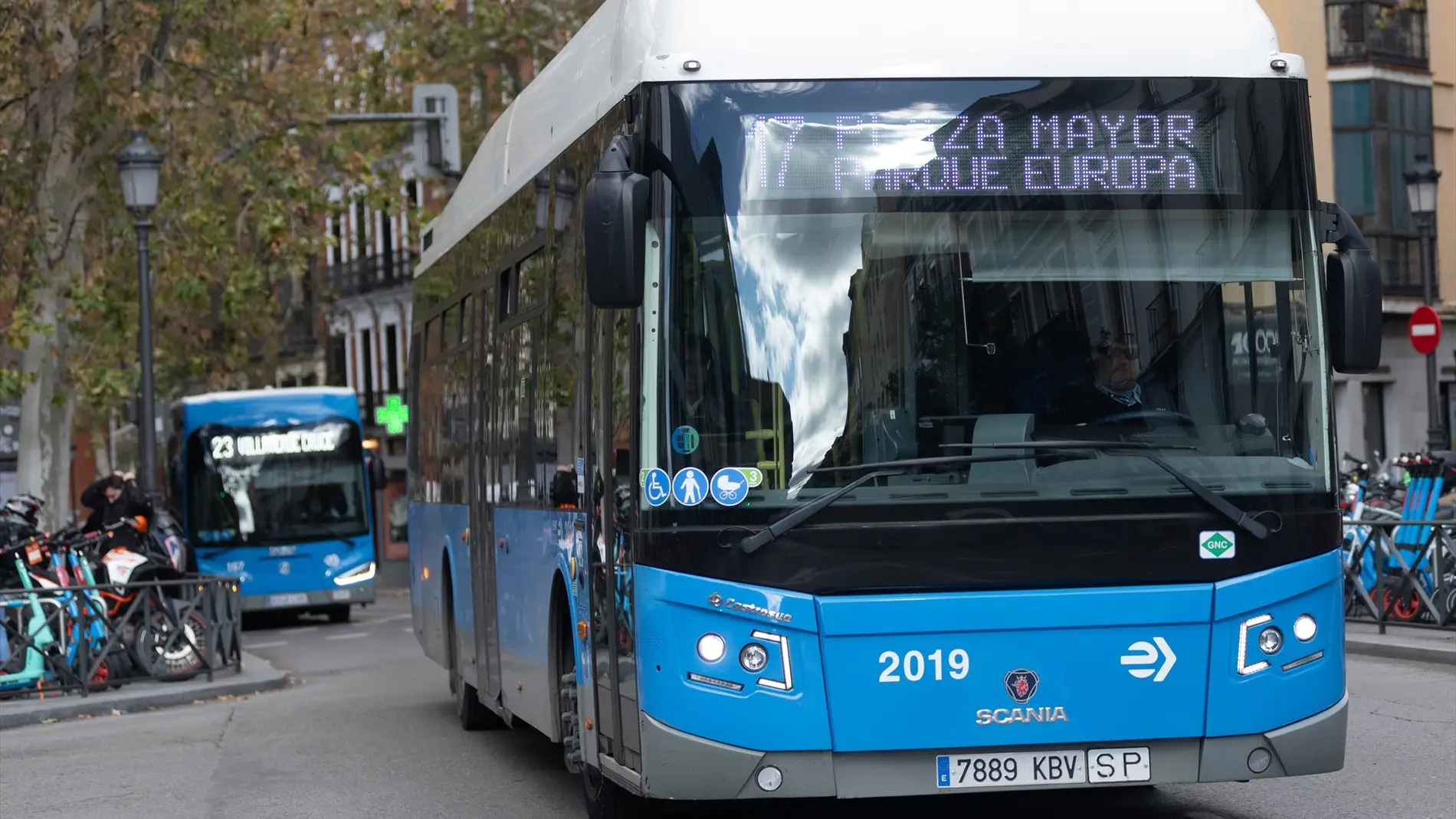 Los autobuses de la EMT volverán a ser gratuitos en Madrid el primer lunes tras el puente de la Constitución