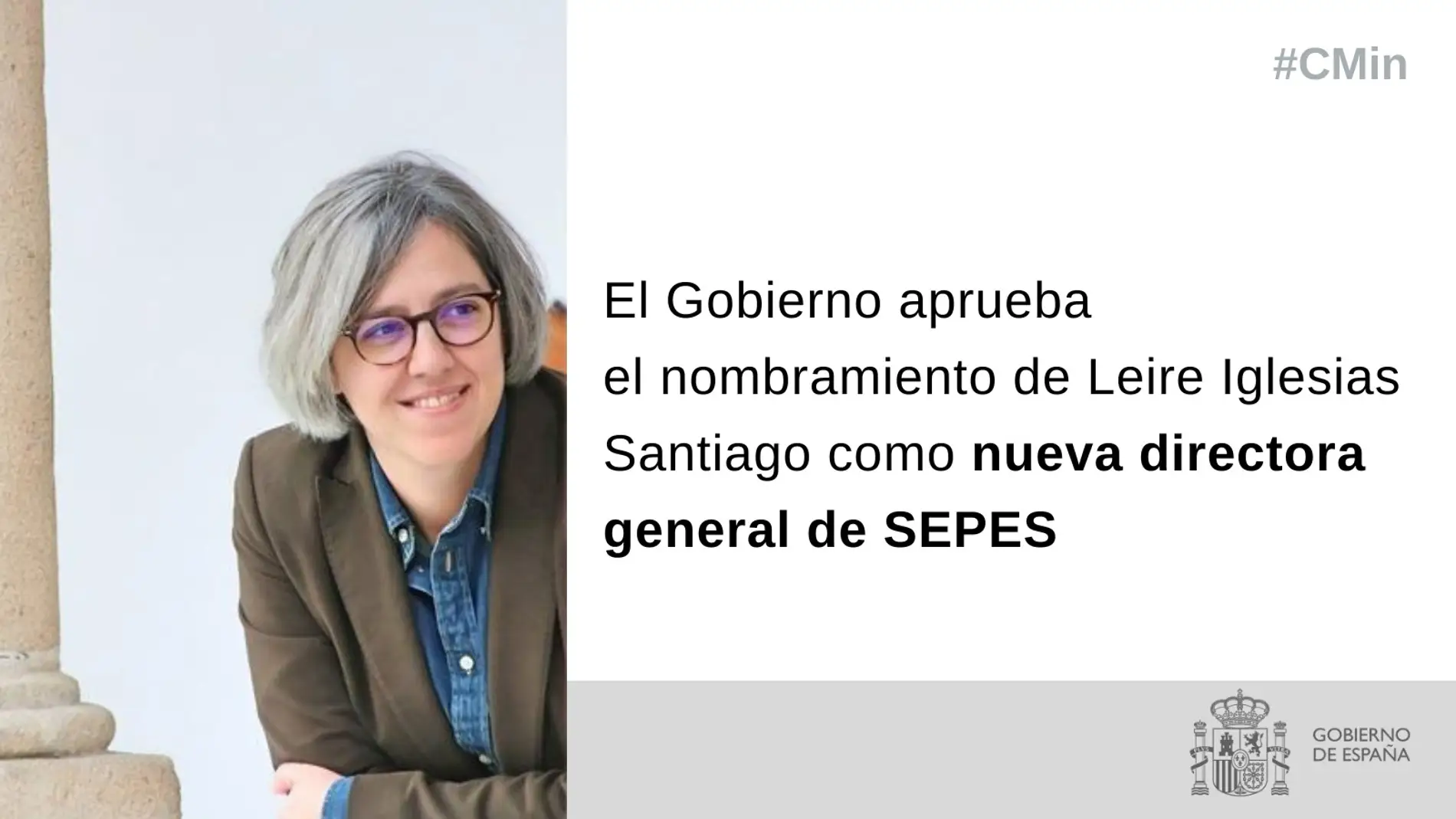 La exconsejera extremeña Leire Iglesias es nombrada nueva directora general de SEPES