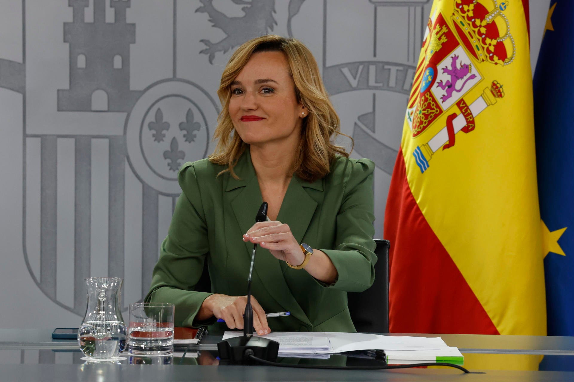 Alegría responde al PP que no encontrará "disidencias" en el PSOE tras pedir que la amnistía se vote por llamamiento Alegría responde al PP que no encontrará "disidencias" en el PSOE tras pedir que la amnistía se vote por llamamiento