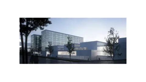 Las obras del nuevo hospital "van a ritmo magnífico y estarán finalizadas en los primeros meses del 2026" .