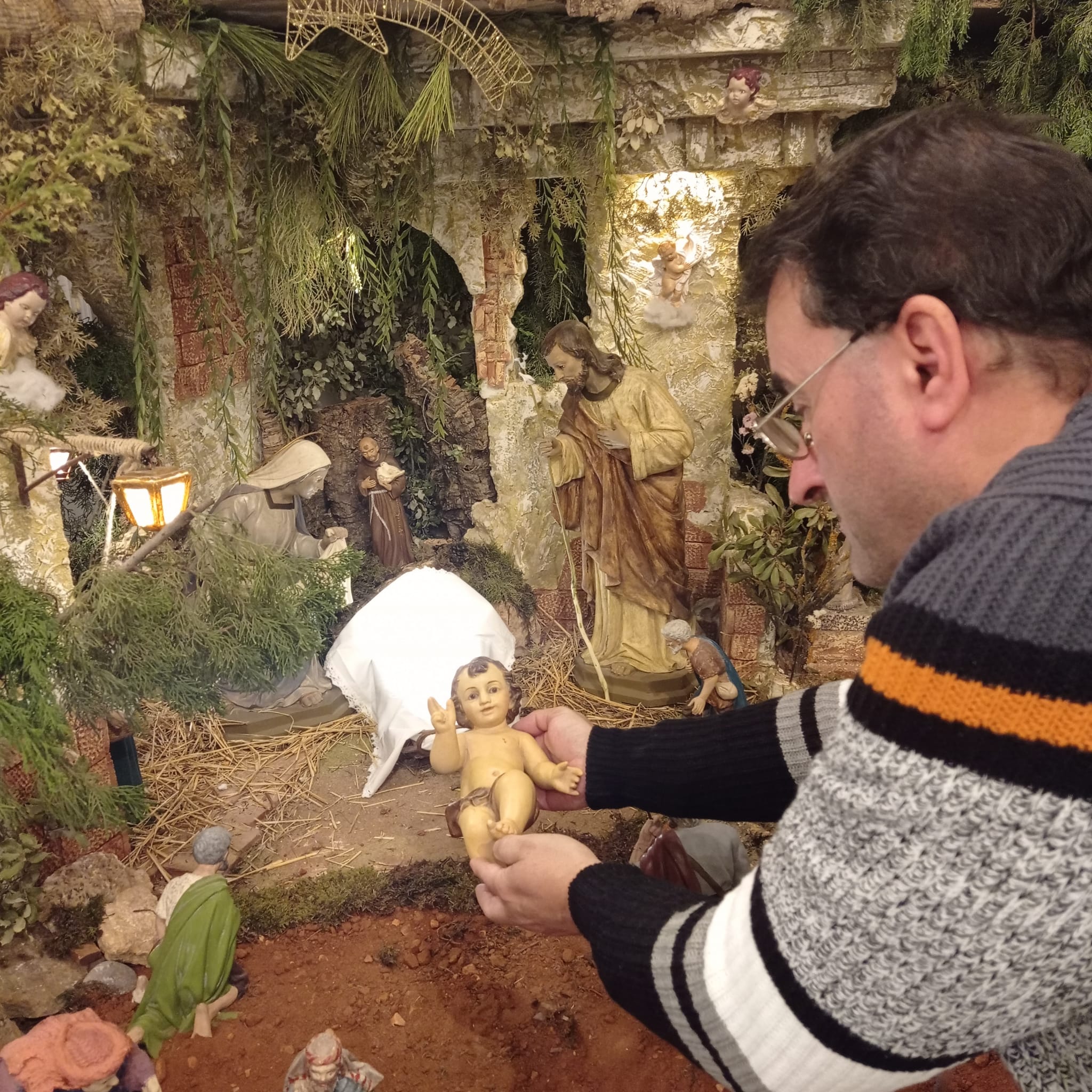 "Alcázar luce uno de los belenes más bonitos de España" "Alcázar luce uno de los belenes más bonitos de España"