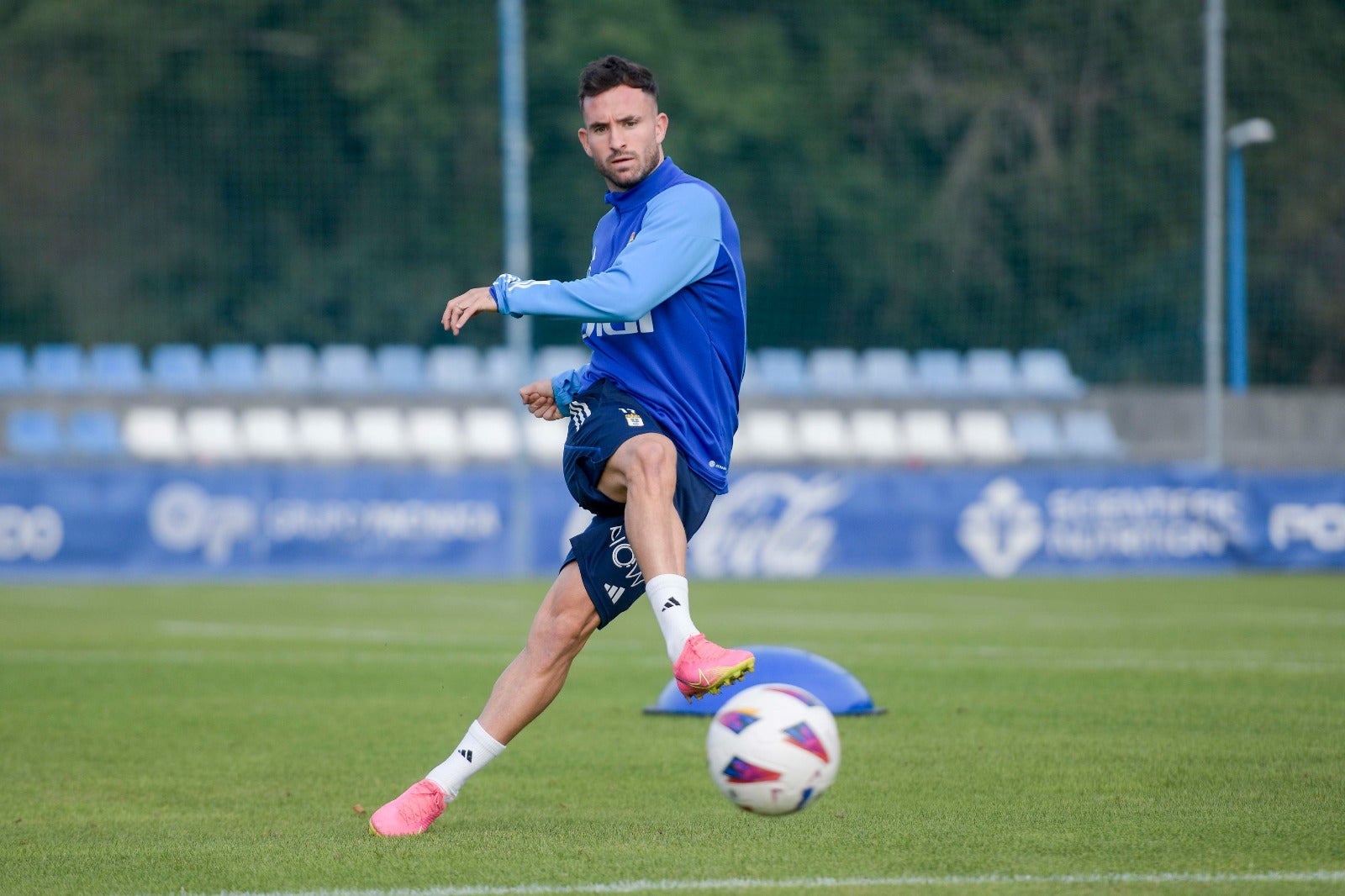 Sebas Moyano disfruta del equipo Sebas Moyano disfruta del equipo