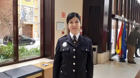 La inspectora de Policía Local Mercedes García, distinguida con motivo de Santa Eulalia de Mérida La inspectora de Policía Local Mercedes García, distinguida con motivo de Santa Eulalia de Mérida