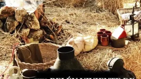 Anchuelo se prepara para acoger este viernes y sábado las representaciones del Belén Viviente Cartel de la XIV edición del Belén Viviente de Anchuelo