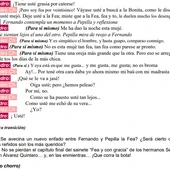 Fragmento del guion de "Fea y con Gracia", adaptación libérrima, parte 3 Fragmento del guion de "Fea y con Gracia", adaptación libérrima, parte 3