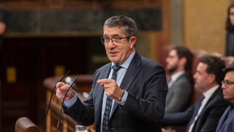 El portavoz del PSOE, Patxi L&oacute;pez interviene en el debate de la toma en consideraci&oacute;n de la proposici&oacute;n de ley del PSOE de amnist&iacute;a.