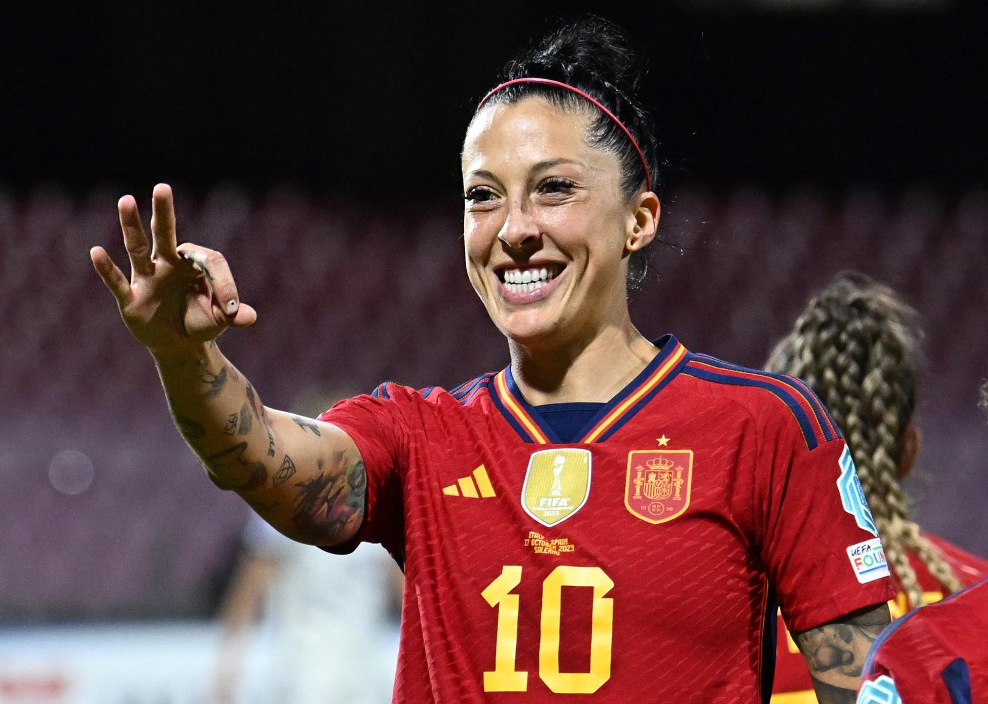 La futbolista Jennifer Hermoso, entre las mujeres más influyentes del mundo en 2023 La futbolista Jennifer Hermoso, entre las mujeres más influyentes del mundo en 2023