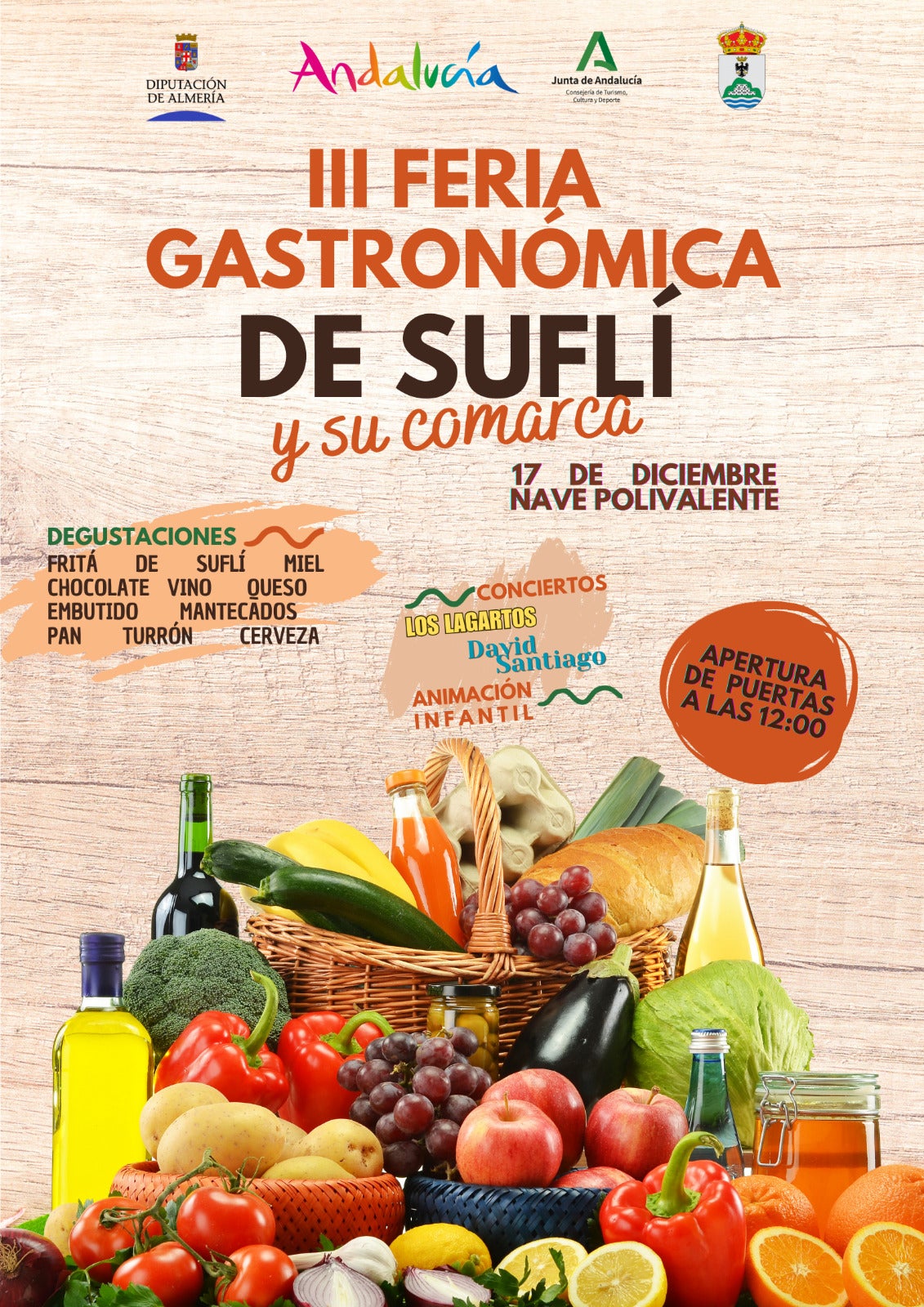3ª Feria Gastronómica de Suflí y su Comarca 3ª Feria Gastronómica de Suflí y su Comarca