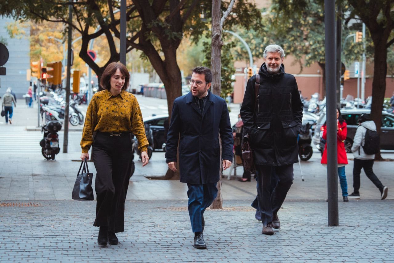 Pere Aragonès exige desclasificar la información de Pegasus Pere Aragonès exige desclasificar la información de Pegasus