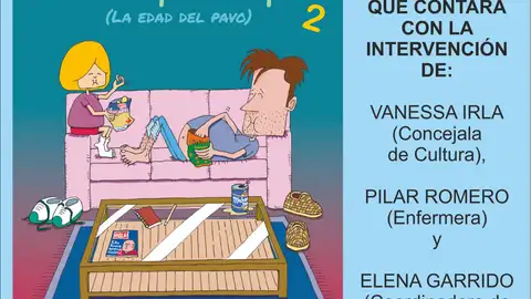 Cartel de presentación del último libro solidario de Luis Chacón Cartel de presentación del último libro solidario de Luis Chacón