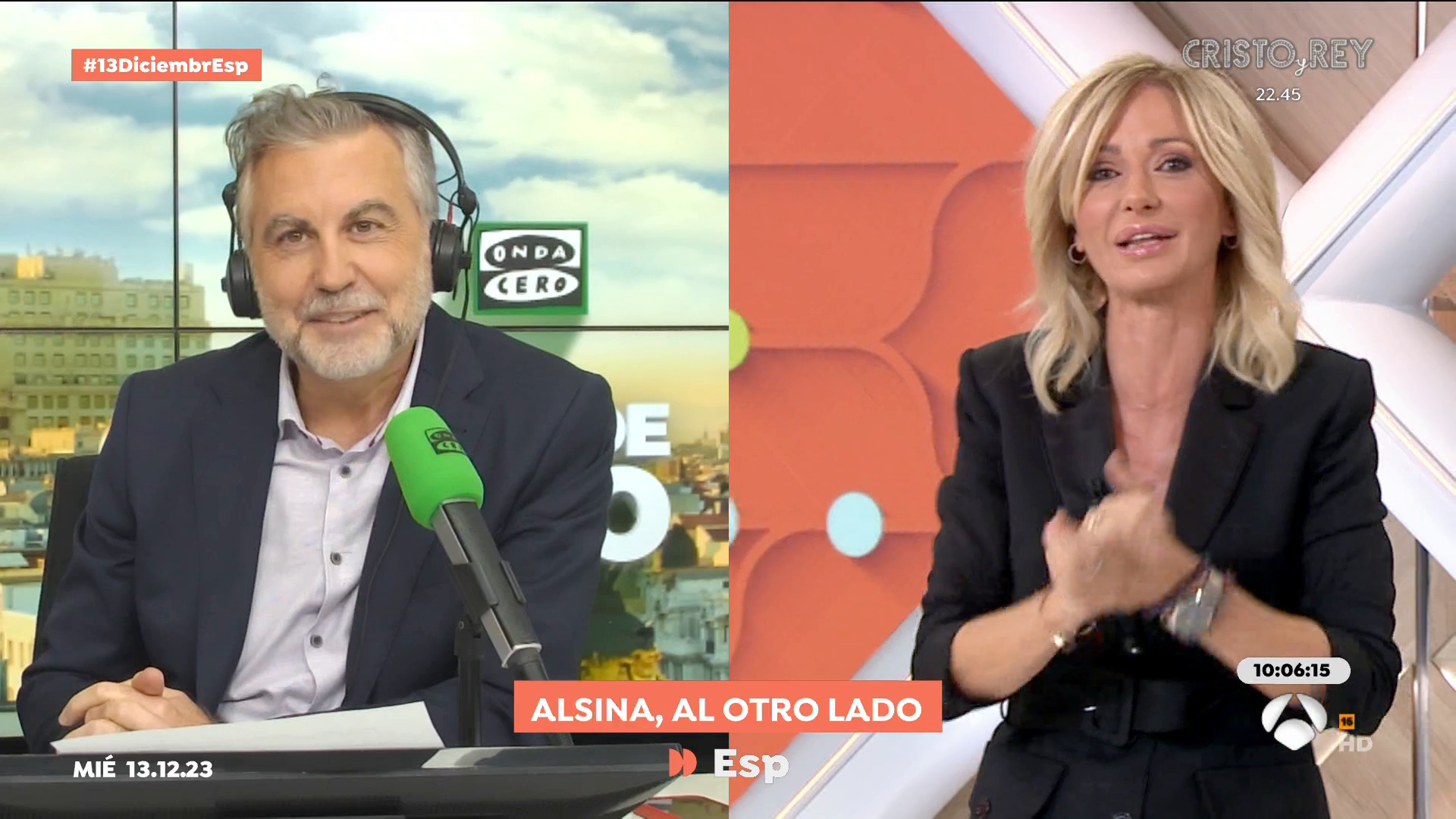 Alsina: "Ver a casi todo el Gobierno en la presentación del libro de Sánchez hace pensar que no son tan necesarios en sus despachos" Alsina: "Ver a casi todo el Gobierno en la presentación del libro de Sánchez hace pensar que no son tan necesarios en sus despachos"