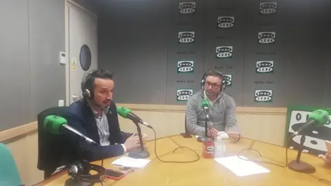 Ricardo Cabezas del Grupo Socialista y Carlos Pérez del Grupo de Vox Ricardo Cabezas del Grupo Socialista y Carlos Pérez del Grupo de Vox