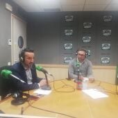 Ricardo Cabezas del Grupo Socialista y Carlos Pérez del Grupo de Vox