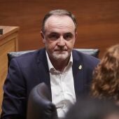 El portavoz de UPN en el parlamento de Navarra, Javier Esparza