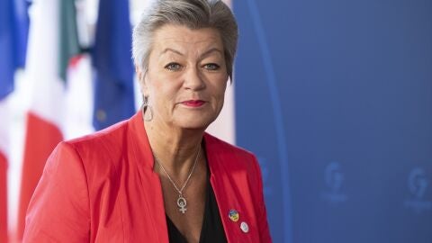La comisaria europea de Interior, Ylva Johansson