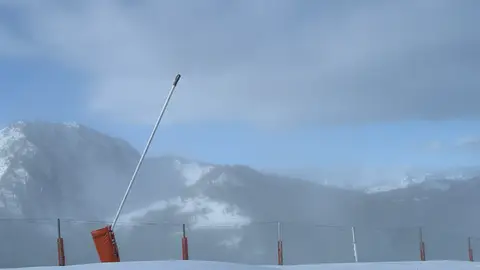 Canó de neu a Baqueira Beret Canó de neu a Baqueira Beret