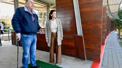 Miguel &Aacute;ngel Raba y Gema Igual - Golf de Matale&ntilde;as