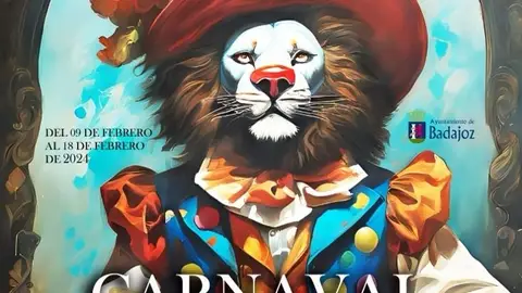 Presentado el cartel oficial del Carnaval de Badajoz 2024 Presentado el cartel oficial del Carnaval de Badajoz 2024