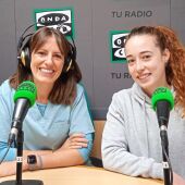 Laura Pagés y Lucía Ortín