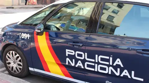Imagen de Archivo de un coche patrulla Imagen de Archivo de un coche patrulla