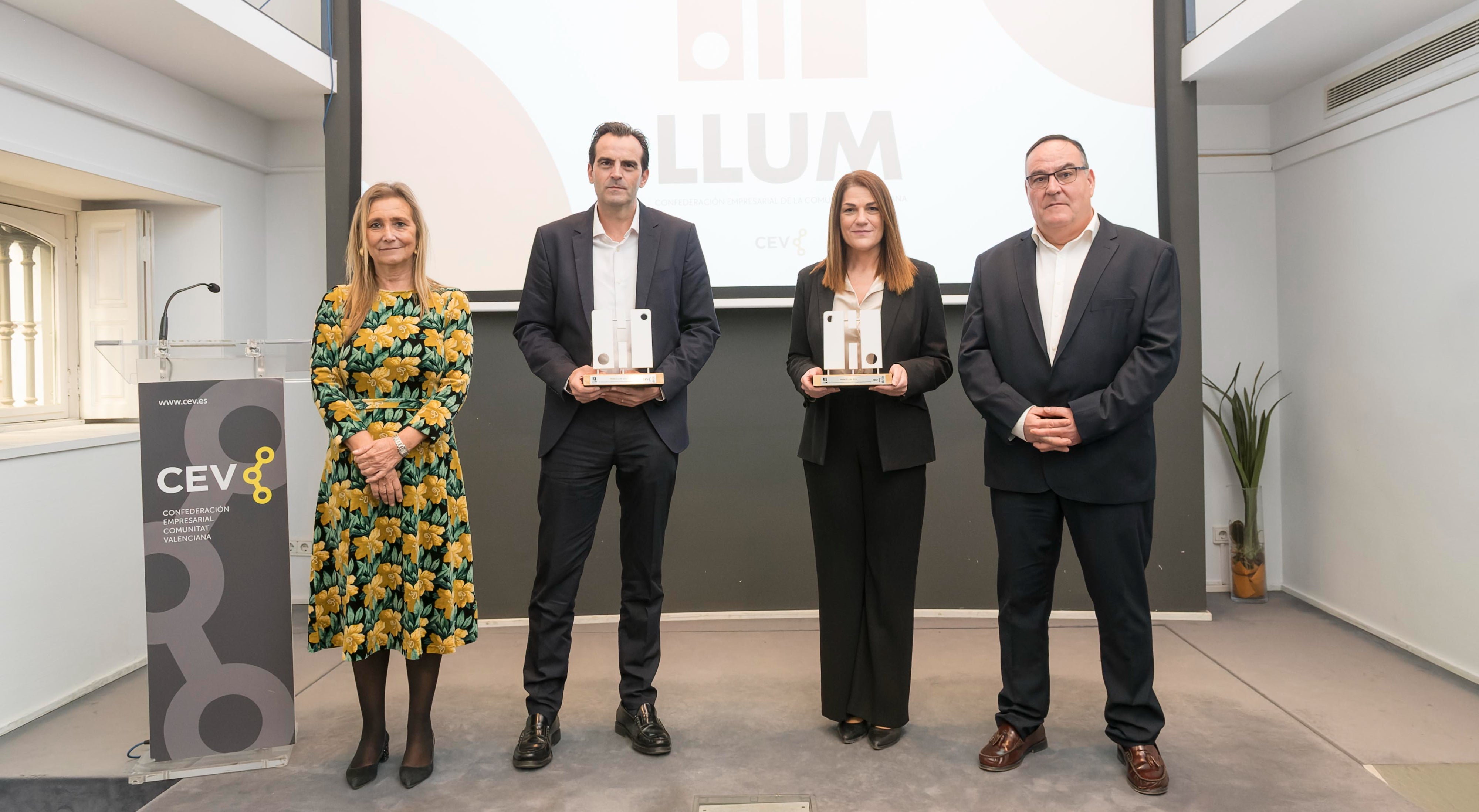 La CEV reconoce a AGAMED en los premios Llum por sus políticas innovadoras en materia de Seguridad La CEV reconoce a AGAMED en los premios Llum por sus políticas innovadoras en materia de Seguridad