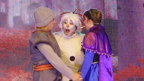 Musical "La magia de Elsa y Anna". Musical "La magia de Elsa y Anna".