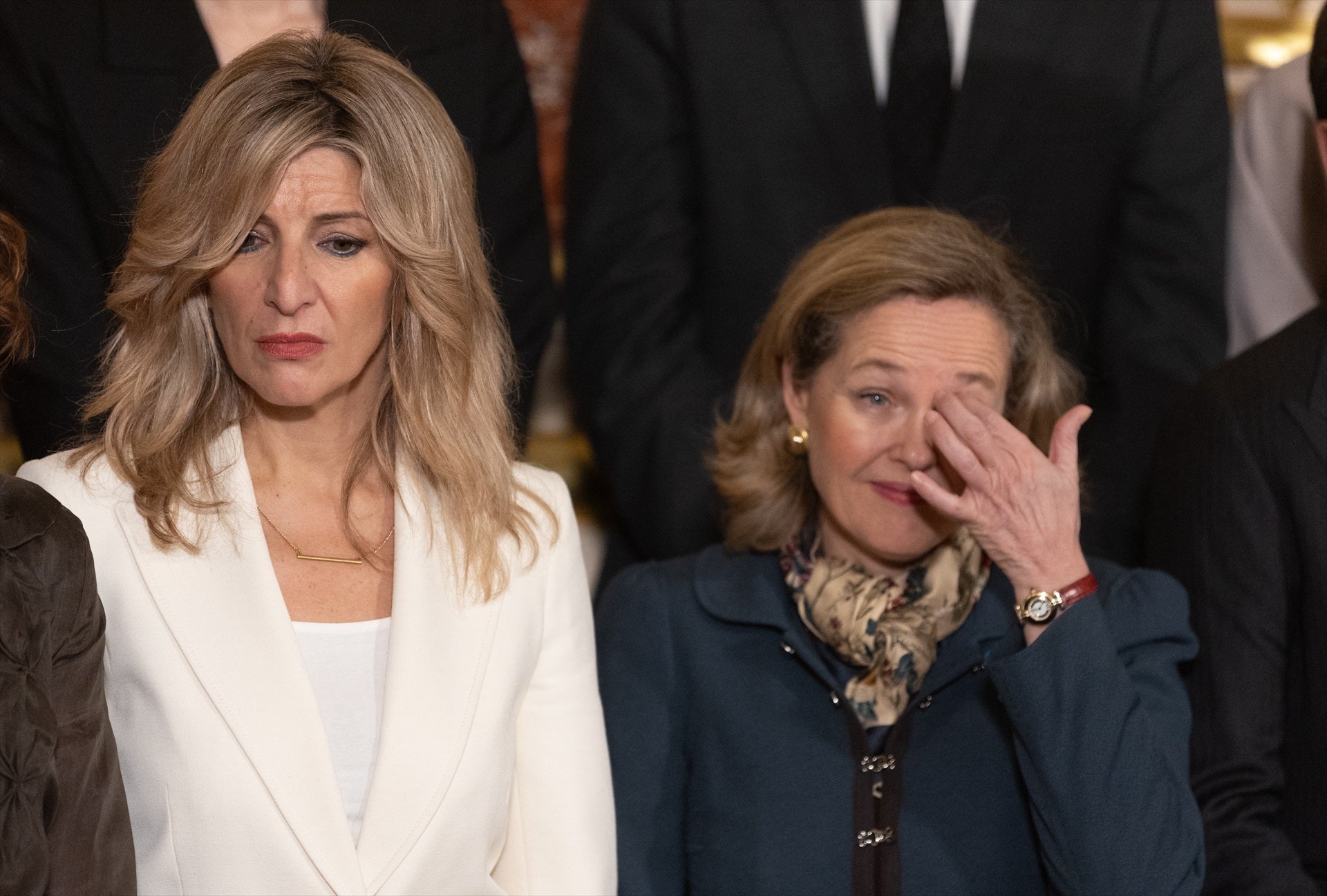 Nuevo choque en el Gobierno de coalición: Calviño y Díaz se enfrentan por el impuesto a la banca Nuevo choque en el Gobierno de coalición: Calviño y Díaz se enfrentan por el impuesto a la banca