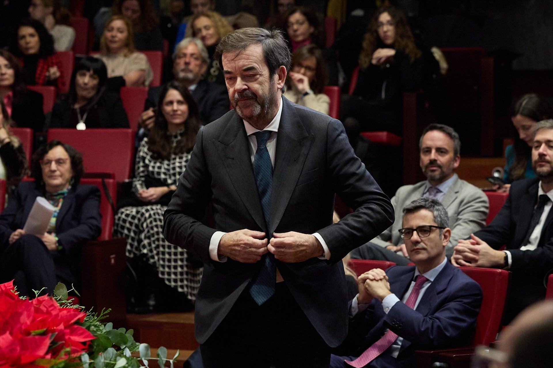 Vicente Guilarte, presidente del CGPJ: “Por favor, rebajen la tensión, déjennos en paz” Vicente Guilarte, presidente del CGPJ: “Por favor, rebajen la tensión, déjennos en paz”