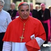 El cardenal Angelo Becciu en una foto de archivo