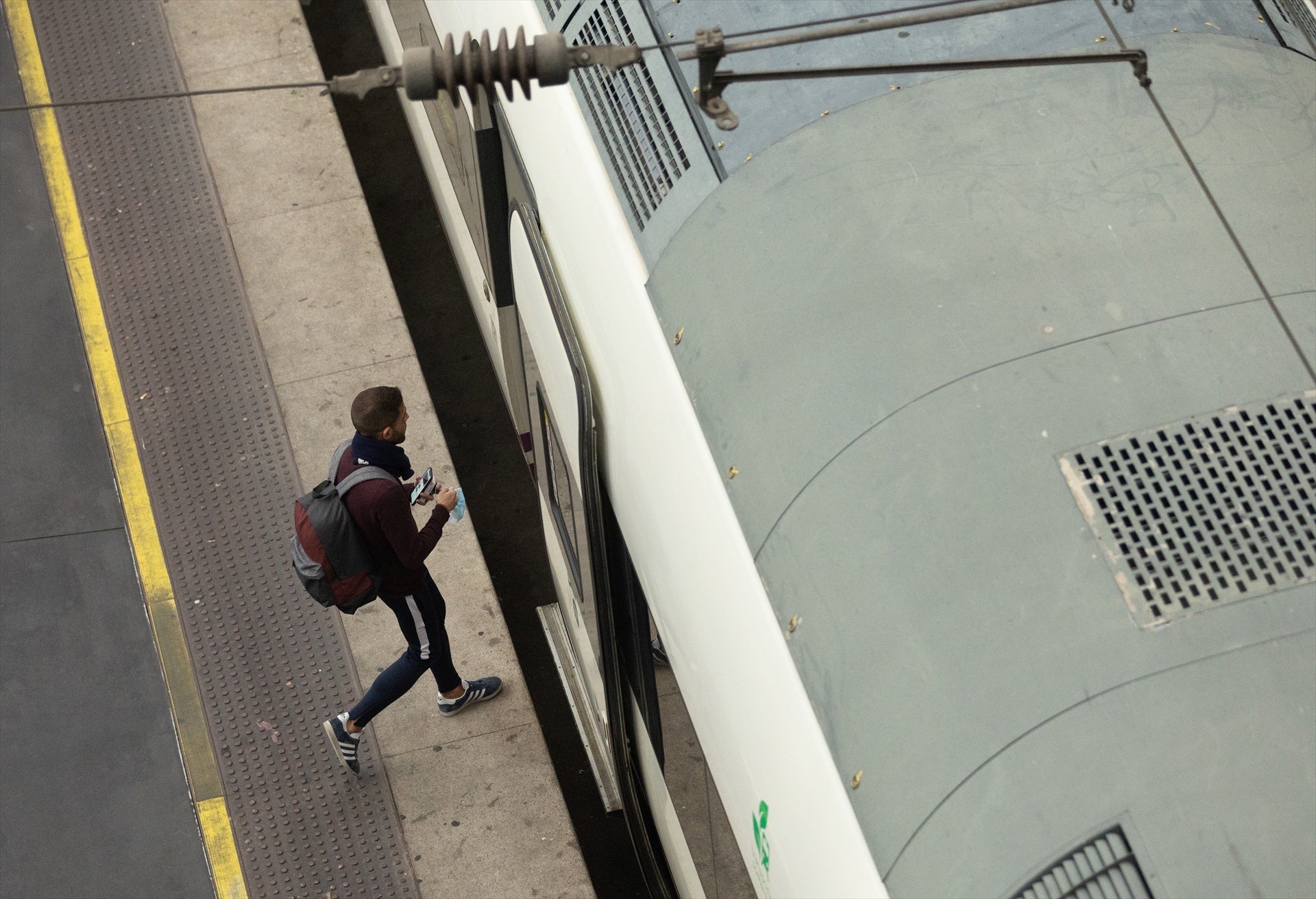 Restablecida la circulación en Álora tras la colisión de dos trenes el pasado sábado Restablecida la circulación en Álora tras la colisión de dos trenes el pasado sábado