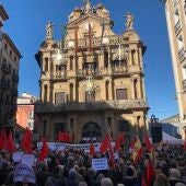 UPN llama a acudir a la protesta contra el pacto del PSOE con Bildu porque "Pamplona no se vende"