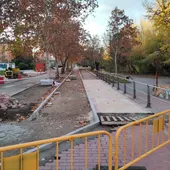 carril bici de Las Eras Valladolid carril bici de Las Eras Valladolid