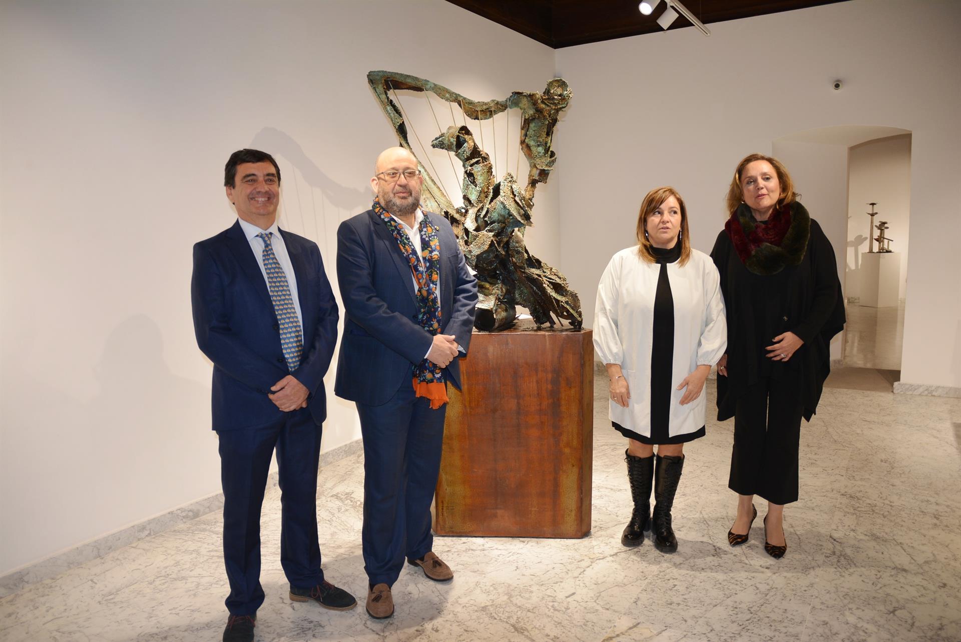 Asunción Caballero expone escultura en Toledo Asunción Caballero expone escultura en Toledo