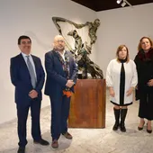Asunción Caballero expone escultura en Toledo Asunción Caballero expone escultura en Toledo