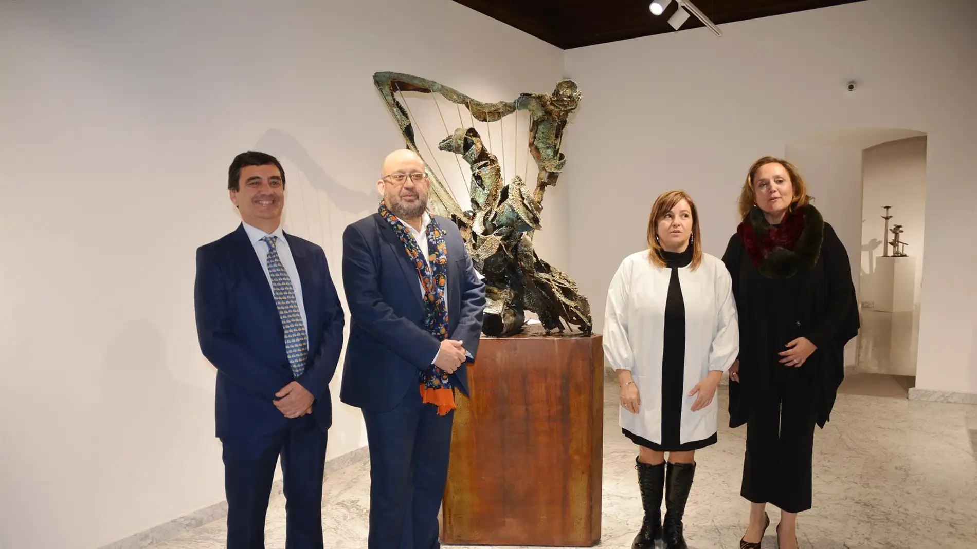 Asunción Caballero expone escultura en Toledo