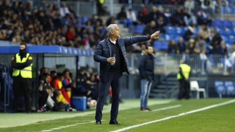 Sergio Pellicer, entrenador del M&aacute;laga CF