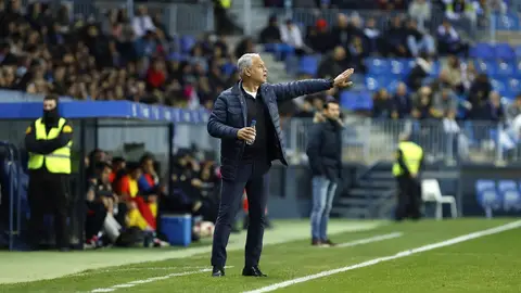 Sergio Pellicer, entrenador del Málaga CF Sergio Pellicer, entrenador del Málaga CF