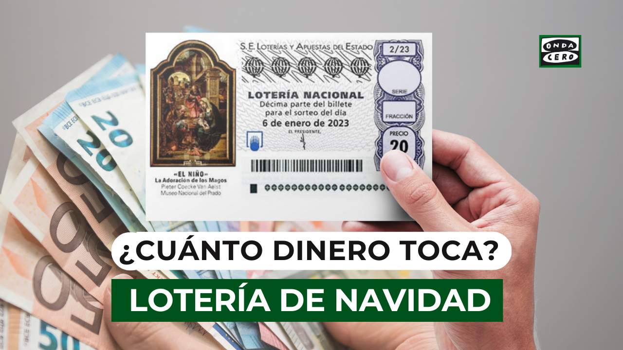 Cuánto dinero toca en el Gordo de la Lotería de Navidad 2023 Cuánto dinero toca en el Gordo de la Lotería de Navidad 2023