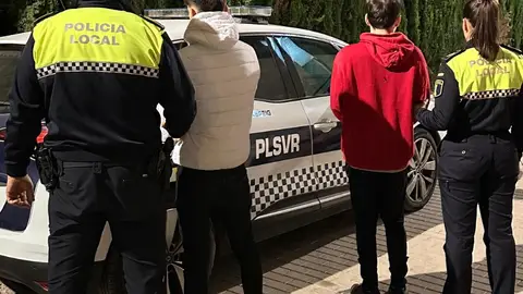 Los dos detenidos Los dos detenidos