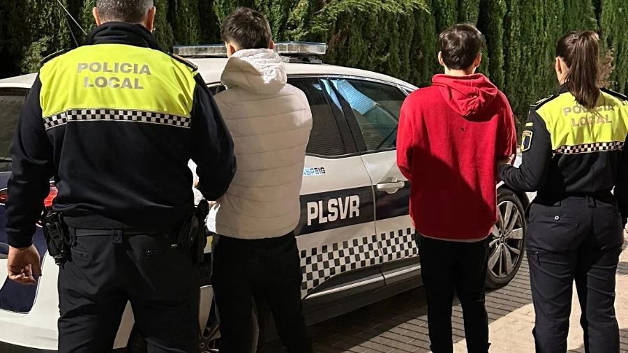Los dos detenidos Los dos detenidos