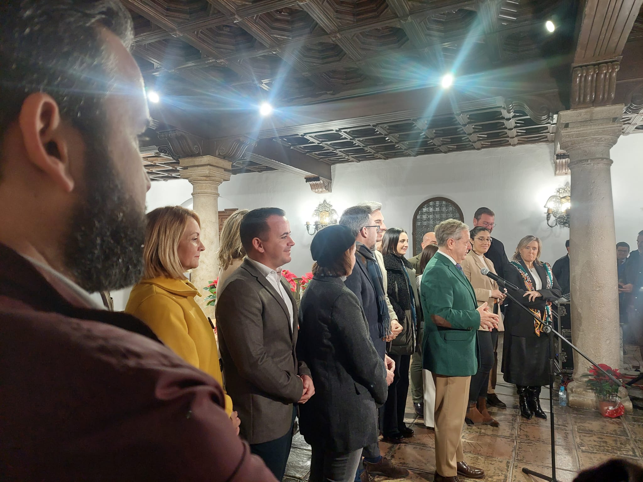 El presidente de la Diputación pide entre sus deseos de Navidad que llueva mucho El presidente de la Diputación pide entre sus deseos de Navidad que llueva mucho